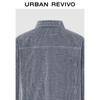 Men's Retro Textured Double Pocket Button Denim Jacket