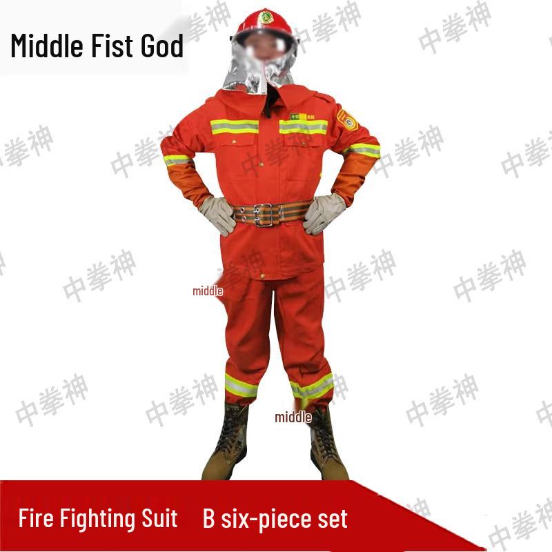 Zhongquanshen Firefighting & Rescue Suit Set (6-Piece)