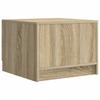 Coffee Table in Sonoma Oak Finish 49 x 50 x 37 cm Particleboard