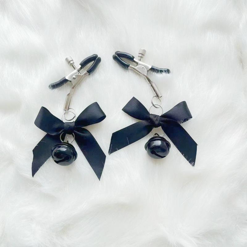 Damen Brustwarzen- und Schamlippenklemmen - SM-Glocken Erwachsenenspielzeug für Paare