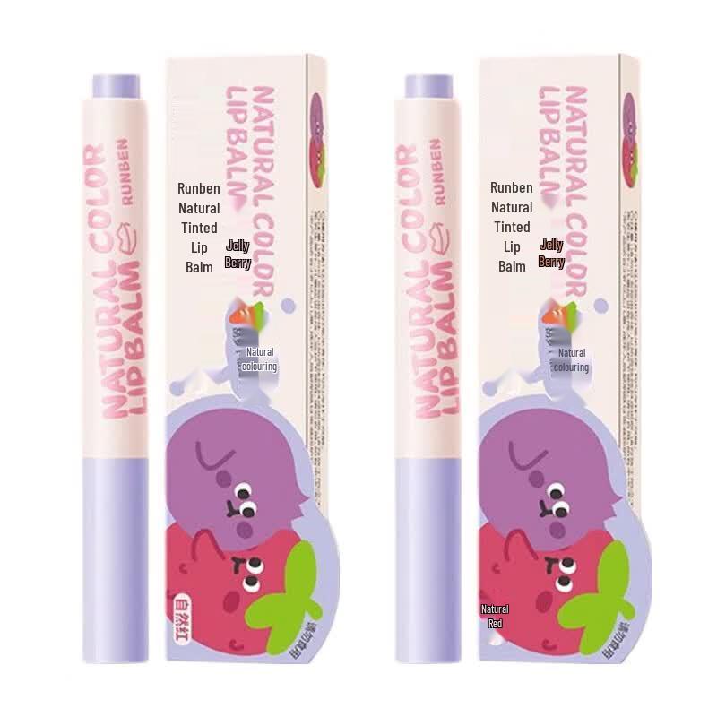 RUNBEN Natural Tinted Lip Balm