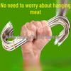 Thickened Stainless Steel S-Shaped Curing Meat Hooks