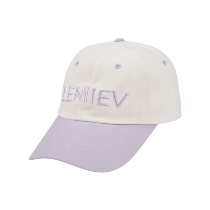 OUU LEMIEV Mix Logo Ball Cap Purple