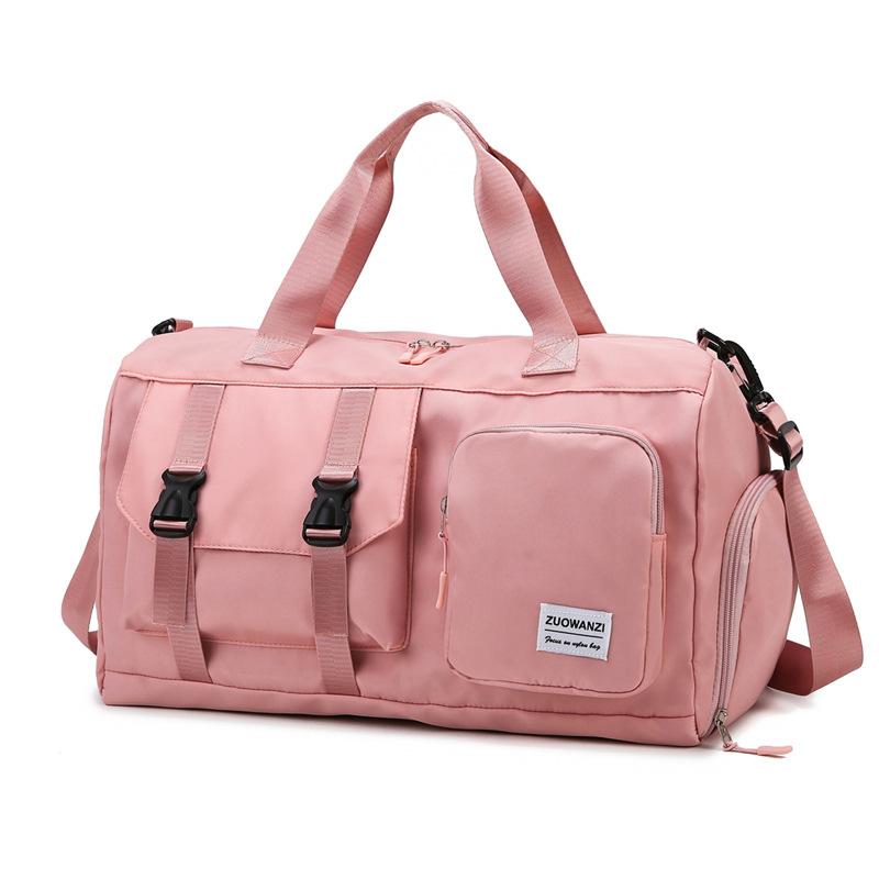 Large-capacity Travel Bags Can Be Set with Tie Rods, Fitness Bags, Independent Shoe Warehouses, Travel Boarding Bags, Waterproof Handbags