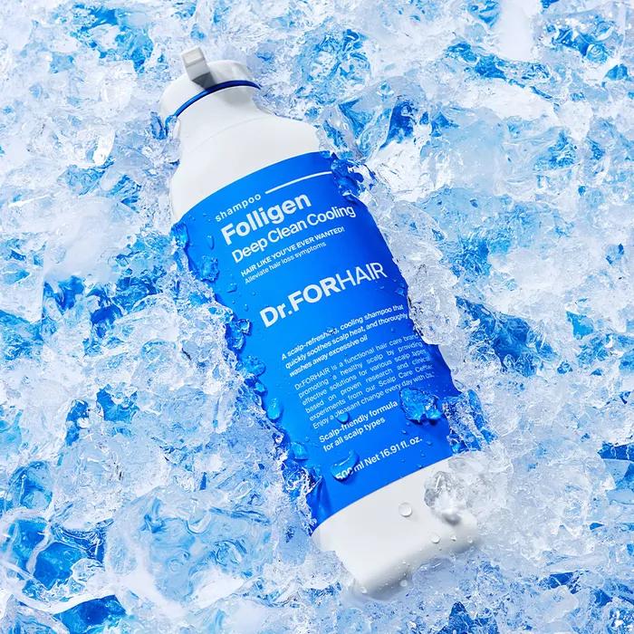 

Охлаждение кожи головы Облегчение симптомов выпадения волос Охлаждающий шампунь для глубокой очистки Polligen 500 мл