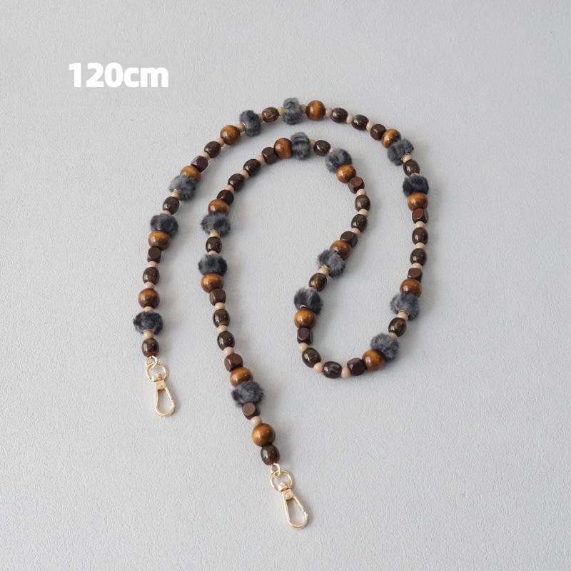 New Fashion Woman Bag Accessory Detachable Candy Beaded Chains Cute Acrylic Luxury Strap Women Elegant Bag Shoulder Handle Chain