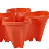 Movable Flower Pot Tray with Wheels Saucer Flexible Round Coaster Indoor E Outdoor