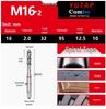 Spiral Tip Cobalt Machine Tap for Stainless Steel, M3-M16