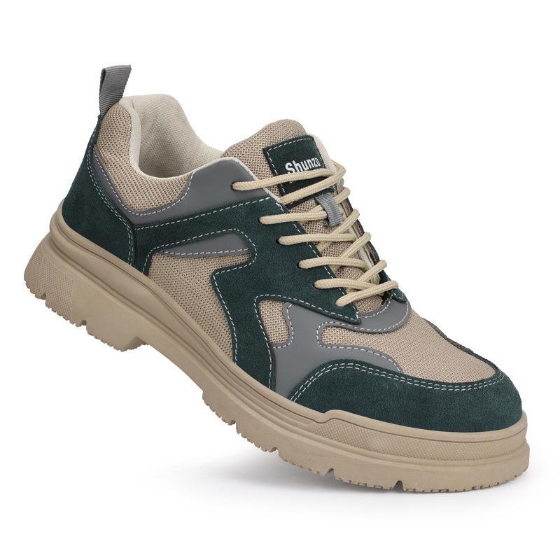 

Processing customized labor insurance shoes, smash-proof and puncture-proof, piercing European standard steel baotou, wear-resistant in all season 45