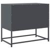 Vidaxl Szafka Pod Telewizor, Antracytowa, 68,5X39X60,5 Cm, Stalowa