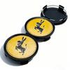 AAYP1 4pcs Donkey Logo Emblem Badge Car Wheel Center Caps OD 74MM 69MM ID Car Wheels Hub Cap Rim Hubcaps Cover Replace Car Accessories