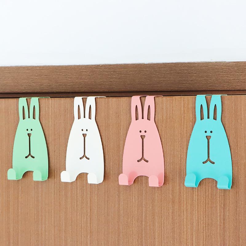 Custom Cartoon Christmas Door Hook Hanger - Wall Mounted Storage for Clothes & Hats