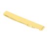Acoustic Guitar Saddle Bridge Replacement Brass Metal Musical Instrument Accessories GL224 (1Pc)