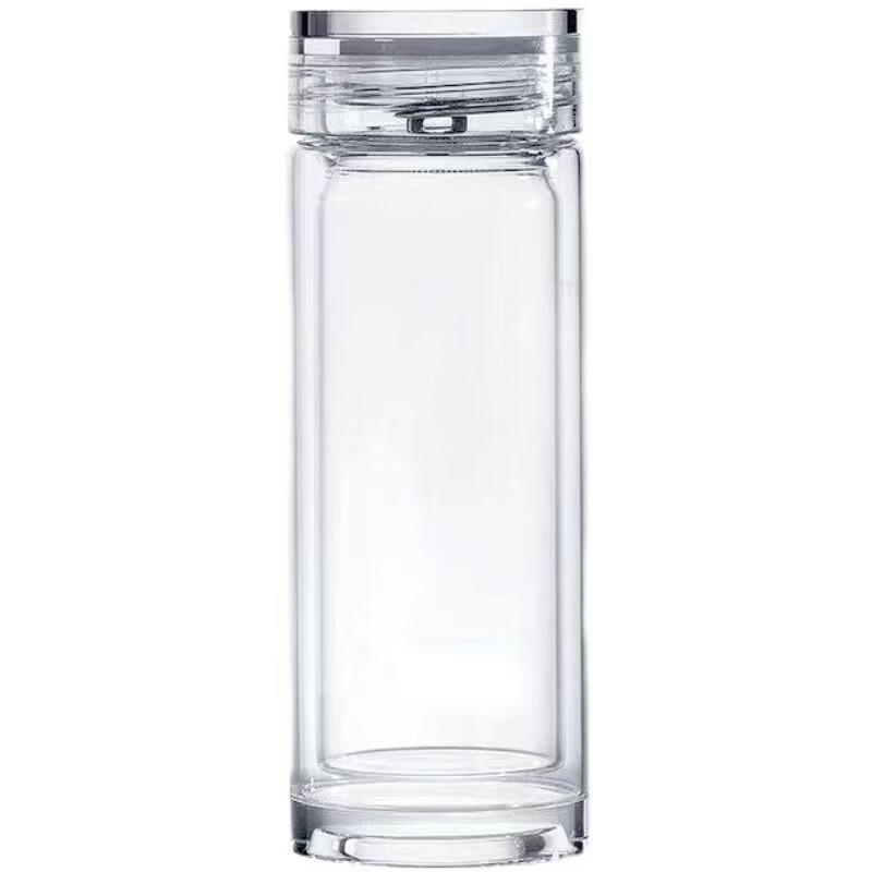 Shangqi Double-Layer Crystal Glass Mug