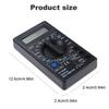 DT830G Digital Multimeter High Precision Portable Voltmeter Ohmmeter Tester