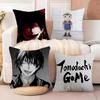 Classic Comic Anime T-Tomodachi Game 1 Pillow Case Linen Pillow Case Sofa Home Decor Cushion Cover Cushion Cove