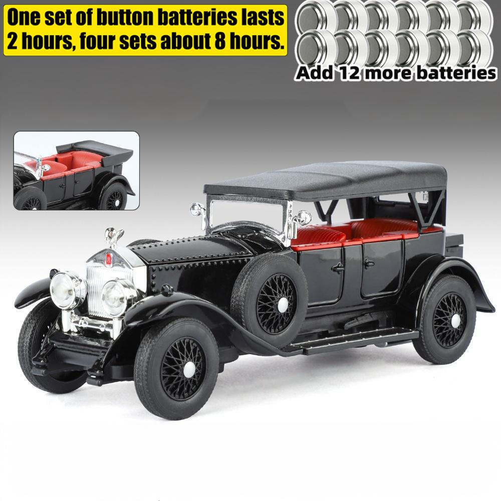 1:32 Rolls Royce Phantom I Classic Luxury Car Alloy Metal Diecast Model Car High Simulation Decoration Children Toy Cars Present