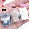 Flocking Fluffy Puppy Keychain Accessory (Type 6)