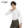 Mens Cycling Long Sleeve Base Layer Shirt Quick Dry Moisture Wicking Road Bike Ride