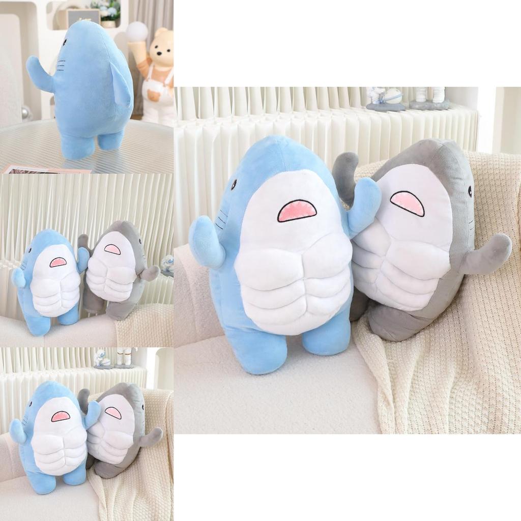 Plush Shark Toy For Men With Soft Pp Cotton Filling For Birthday Gift And Collectors