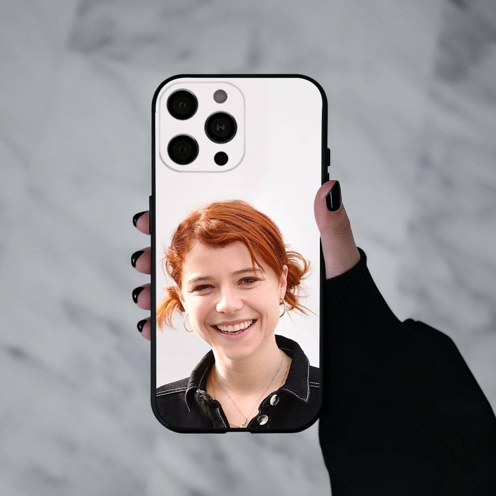 Actress J-Jessie B-Buckley Phone Case For iPhone 17pro, 16,15,14,13,12,11 X XR Plus,Others Soft Black Cover
