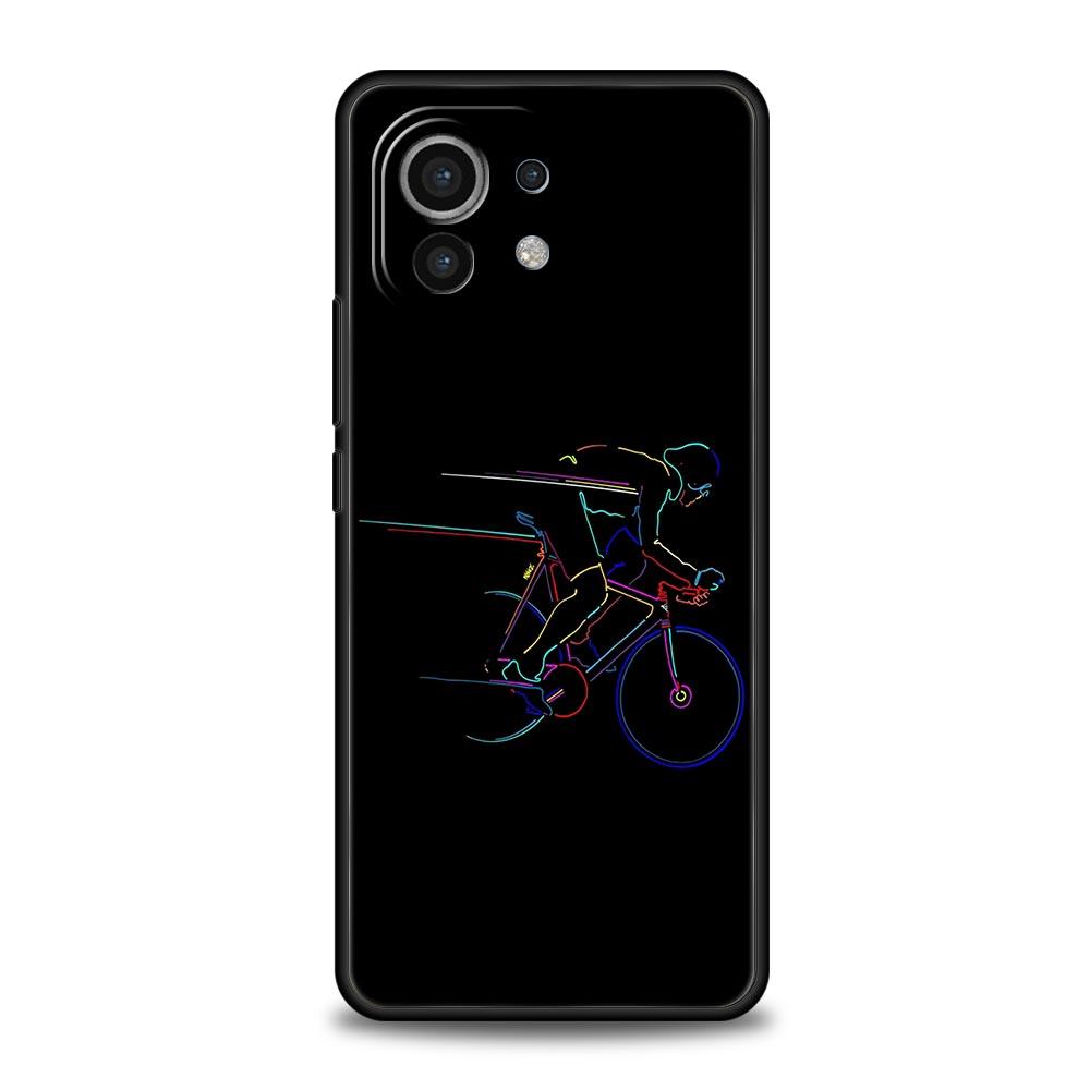 

Phone Case For Xiaomi Mi 15 14 13 12 11 Lite 14T 13T 12T 11T Pro Poco X6 X5 M3 X3 Pro F5 F4 Cover Mountain Bike Cycling art For Xiaomi Mi 11