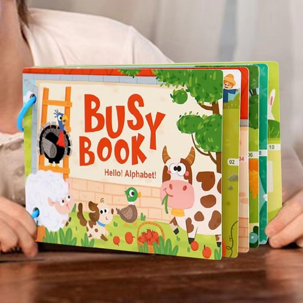 Repeated Pasting Quiet Stickers Book Paper DIY Kids Busy Book Toy  Children