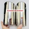 For Volkswagen Beetle VW 2012-2018 Car Exhaust Tip Muffler End Pipe Stainless Steel Tailpipe Cover Auto Parts Modificaton