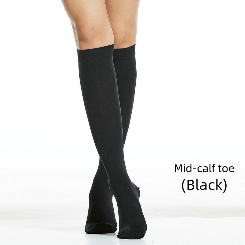 Cross-Border Sports Compression Socks 20-30mmHg: Calf Protection Mid-Tube Toe