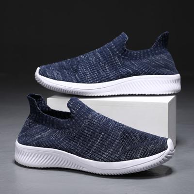 Vulkanisierte Herrenschuhe 2024 Hochwertige Herren-Sneakers Slip-On Flats Schuhe Herren-Loafer Walking Outdoor Casual Schuhe Plus Größe 46
