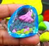 136.85 Carat Pear Shape Fresh Offer Blue Topaz London Certified Lab Created Gemstone SN388
