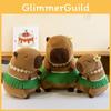 Summer Beach Party Capybara Plush Toy Adorable Cartoon Gift Girls Doll Birthday