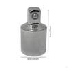 Wrench Sockets Adapter Steel Rustproof 1/2" F To 3/8" M Heavy Duty Construction for Garage