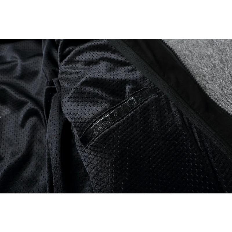 Veste de moto lourde de taille chinoise, manteau de motard de club, veste en cuir de vache véritable, vêtements d'équitation à capuche amovible pour hommes, veste en cuir pour hommes