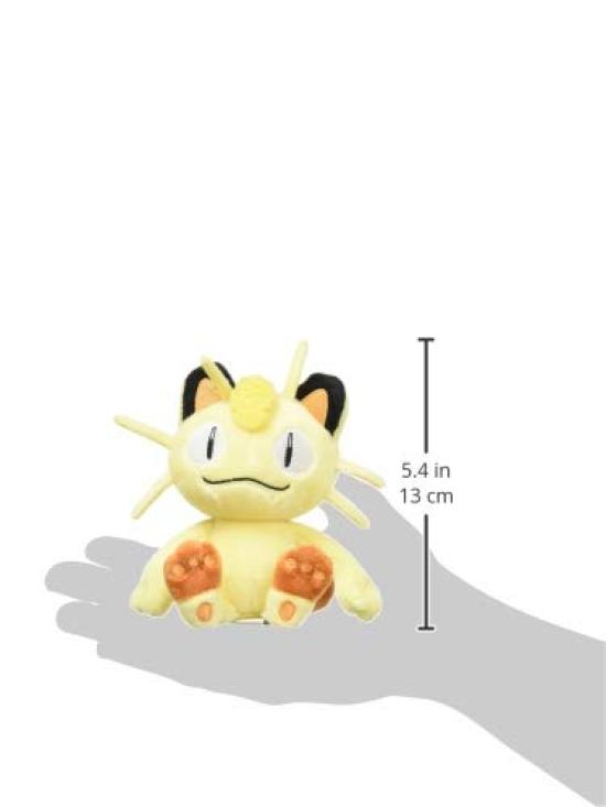Center Original Plush Toy fit Meowth 13 x x 7 x W x Pokémon Pokémon 12.5 (H D cm)