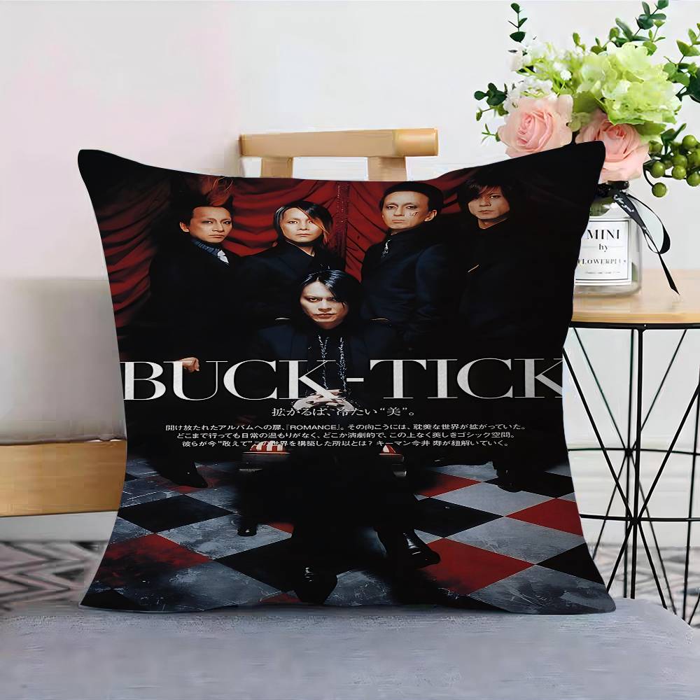 Classic B-Buck T-Tick Decorative Room Aesthetics Pillow Case Home Decor Bedroom Sofa Bed Couch Pillow Cover 45x45