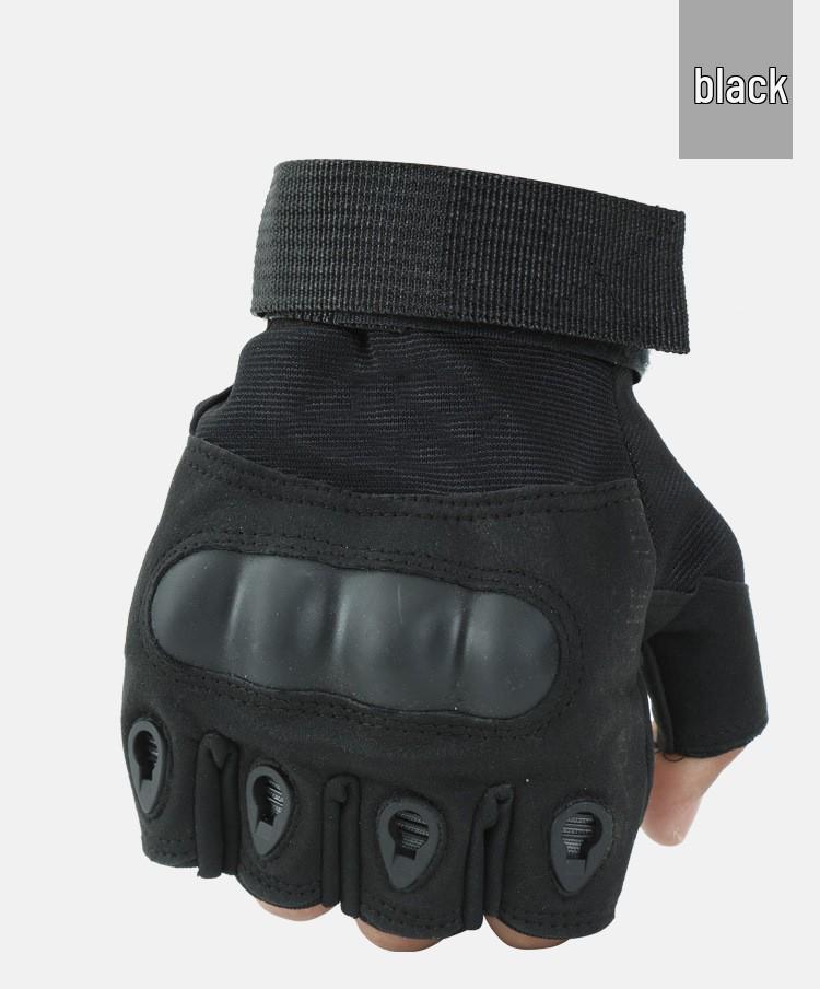 Mănuși tactice unisex cu degete complete și jumătate pentru exterior, pentru ciclism, sport și antrenament militar