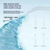 IPX7 Waterproof Rechargeable Tooth Cleaner 4 Nozzle High Pressure Pulse Electric Oral Irrigator 3 Cleaning Mode For Oral Care