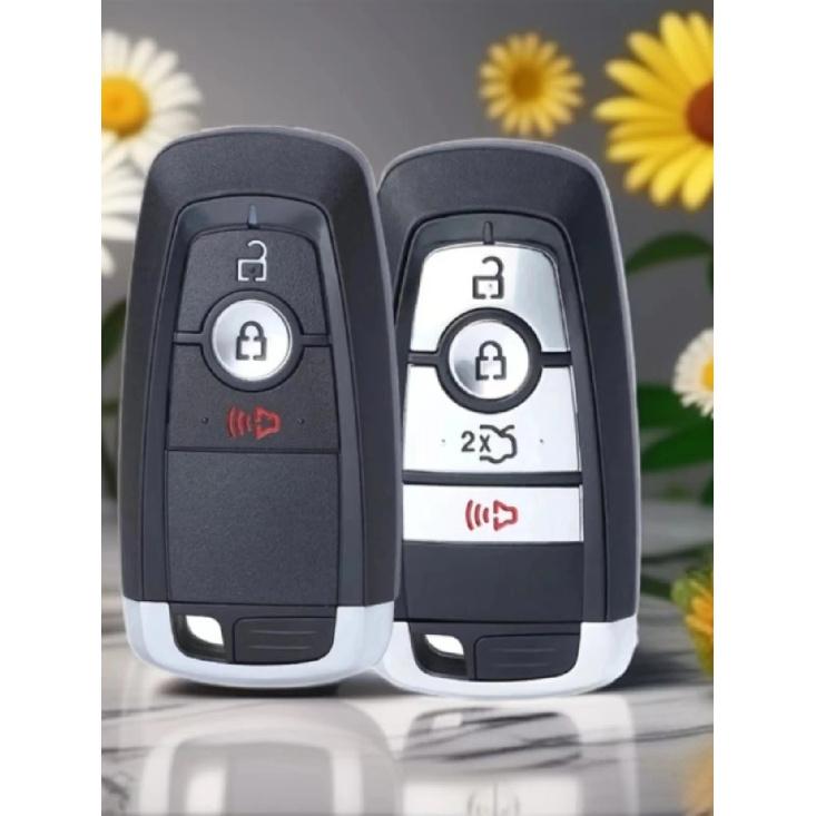 JingxinM3N-A2C931423 For Ford car key Explorer Edge Mustang 2017-2020Bronco F250 F350 Ecosport ID49 Chip 315MHz Smart Remote Key