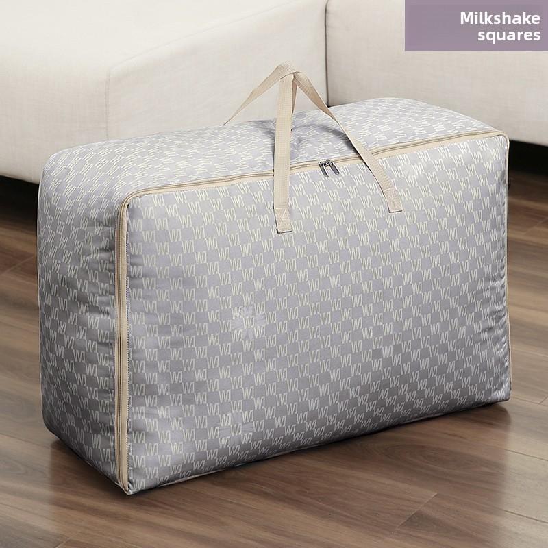 Clothes Storage Bag With Waterproof Oxford Cloth Large Capacity For Bedroom And Travel Use