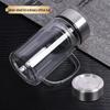 Tianyi Double-Layer Glass Tea Cup with Logo and High Borosilicate Design