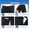 LI-NING Men's Quick-Dry Breathable Summer Sports Shorts
