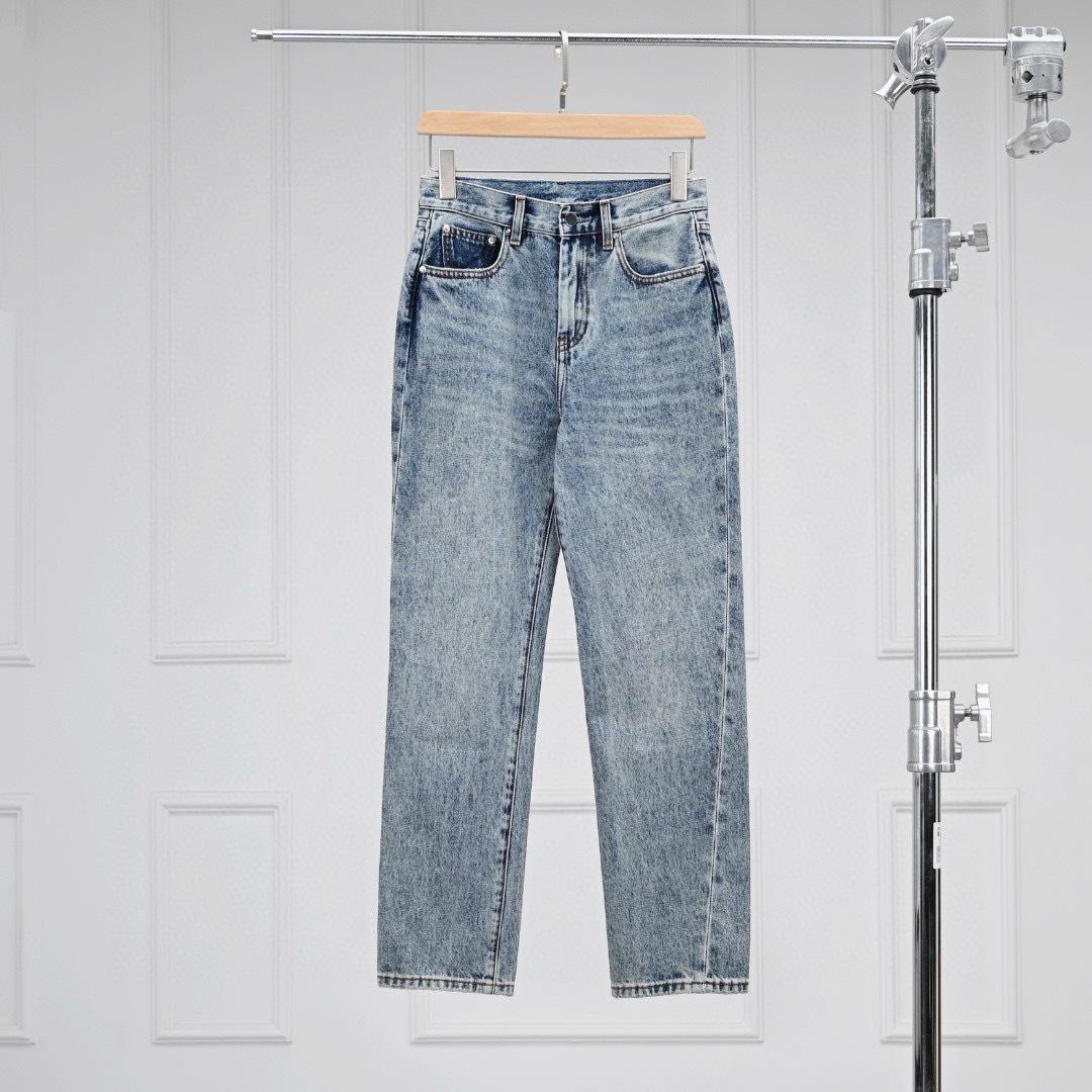 

Twisted Retro Blue Nordic Mid-High Waist Jeans 27