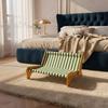 Cat Scratching Sofa Wooden Lounge Chair Jute Scratcher Pet Furniture for