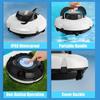 IPX8 Waterproof Pool Cleaning Robot Dual-Motor Strong Suction Automatic Pool Vacuum Cordless Robotic Pool Cleaner