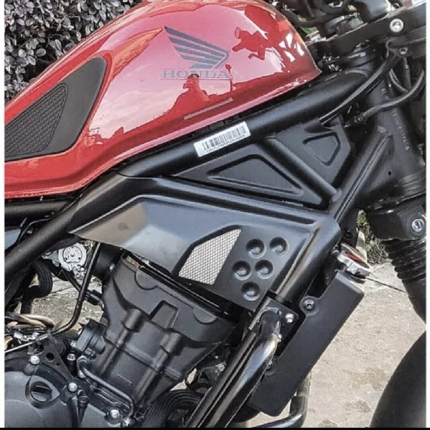 Rebel 250CC 500CC Боковая крышка Защита двигателя Кастомные детали Боковая крышка двигателя Боковая панель Слайдер двигателя MC49 PC60 REBEL/REBEL