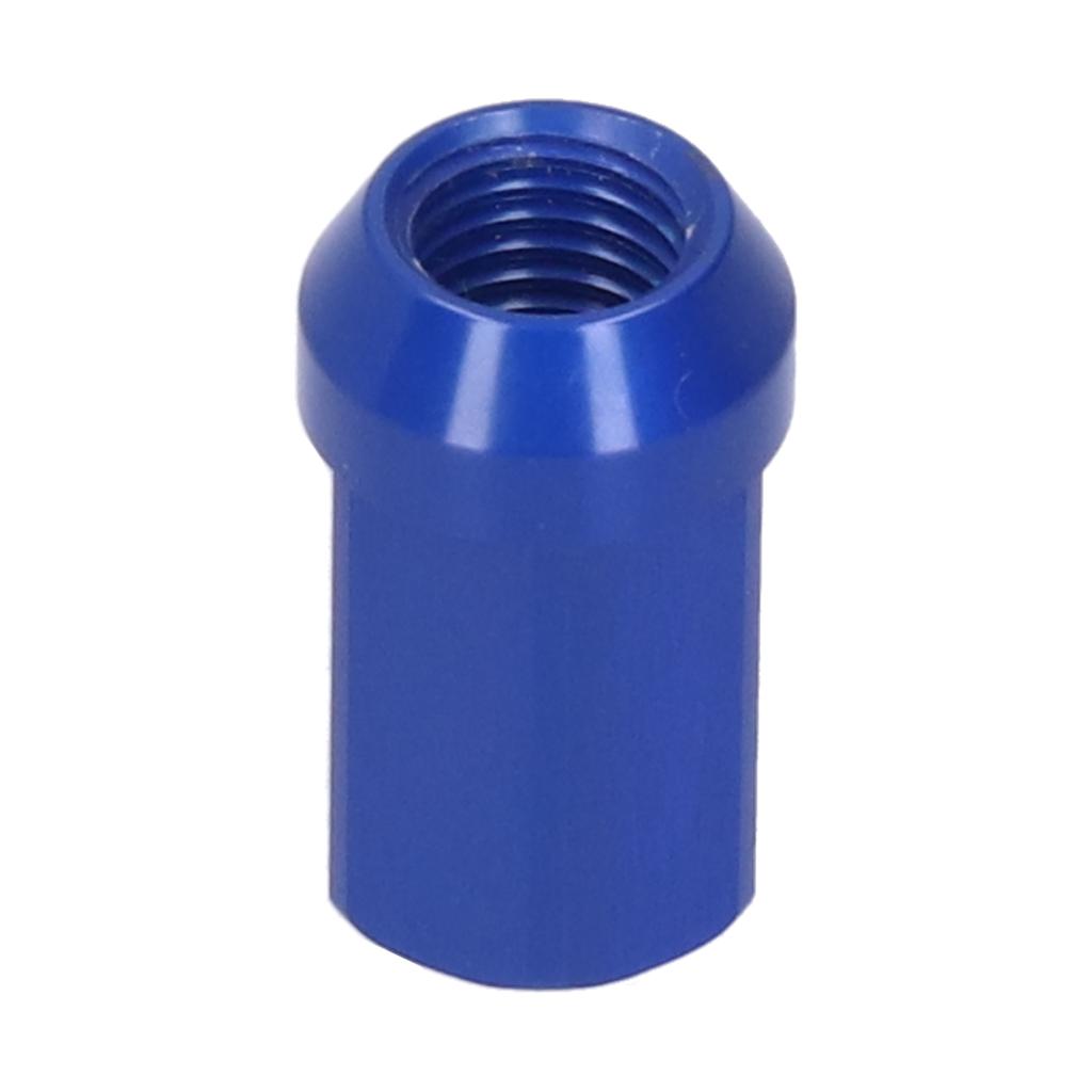 20 szt. Nakrętki do kół M12x1.5 Gwint 1.3in Wysokość 7075 T6 Aluminium Blokujące Nakrętki Niebieskie