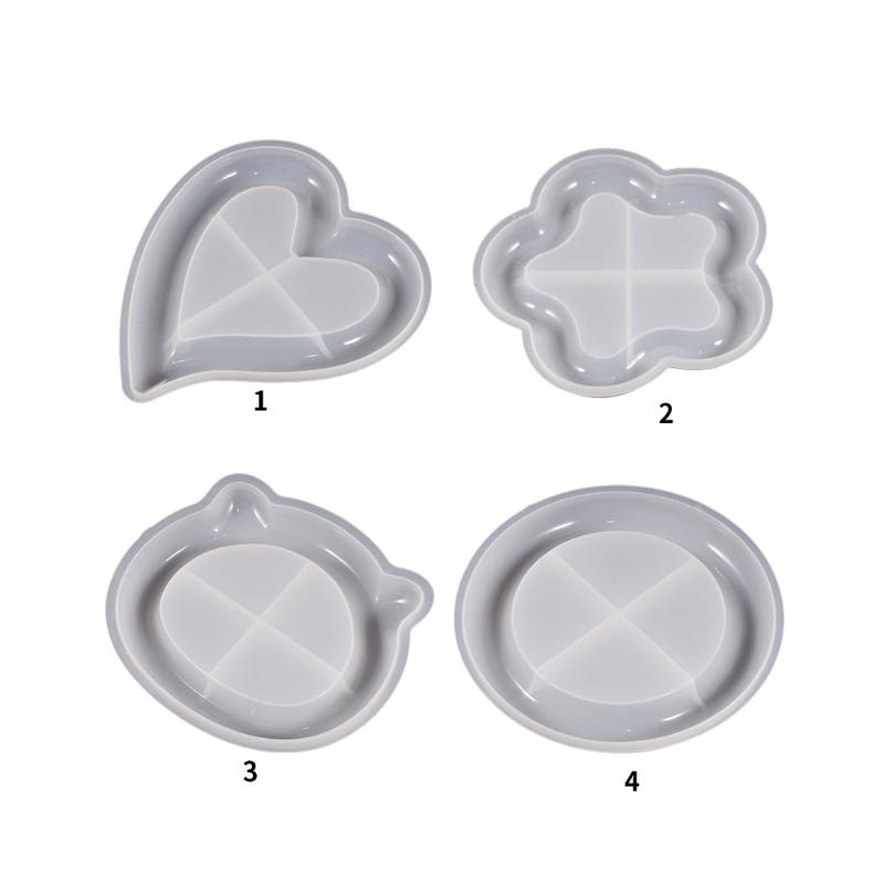 Silicone Cake Holder Tray Mold Fruit Cup Mold Resin Pendant Mold Food Station Serving Tray Mold Diy Coaster Casting