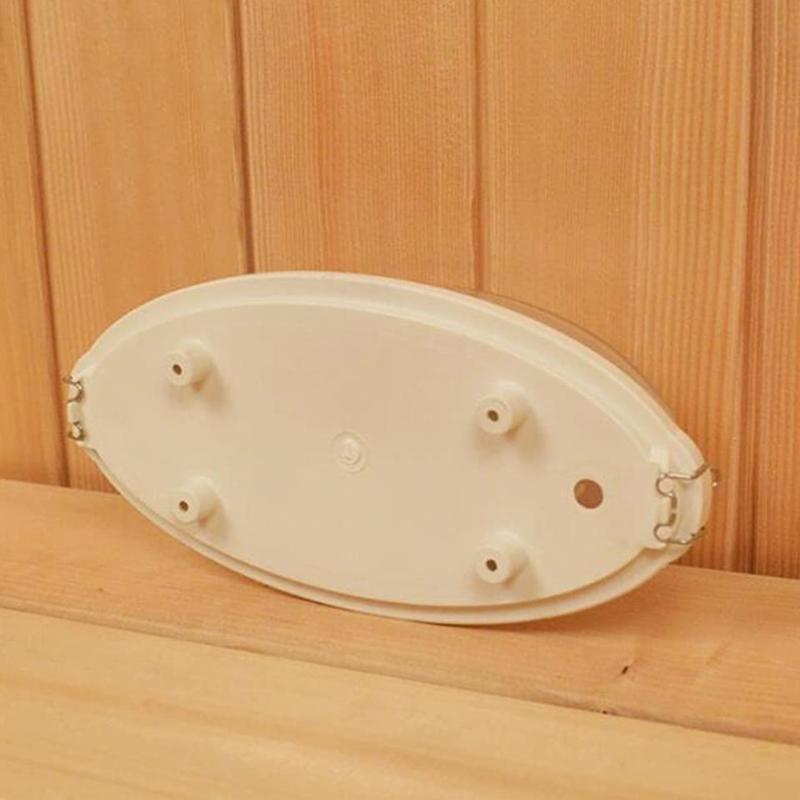 Saunadeckenbeleuchtung Feuchtigkeitsbeständige Acrylkonstruktion Hitzebeständig Dampfraumlampe Dichtes Gehäuse