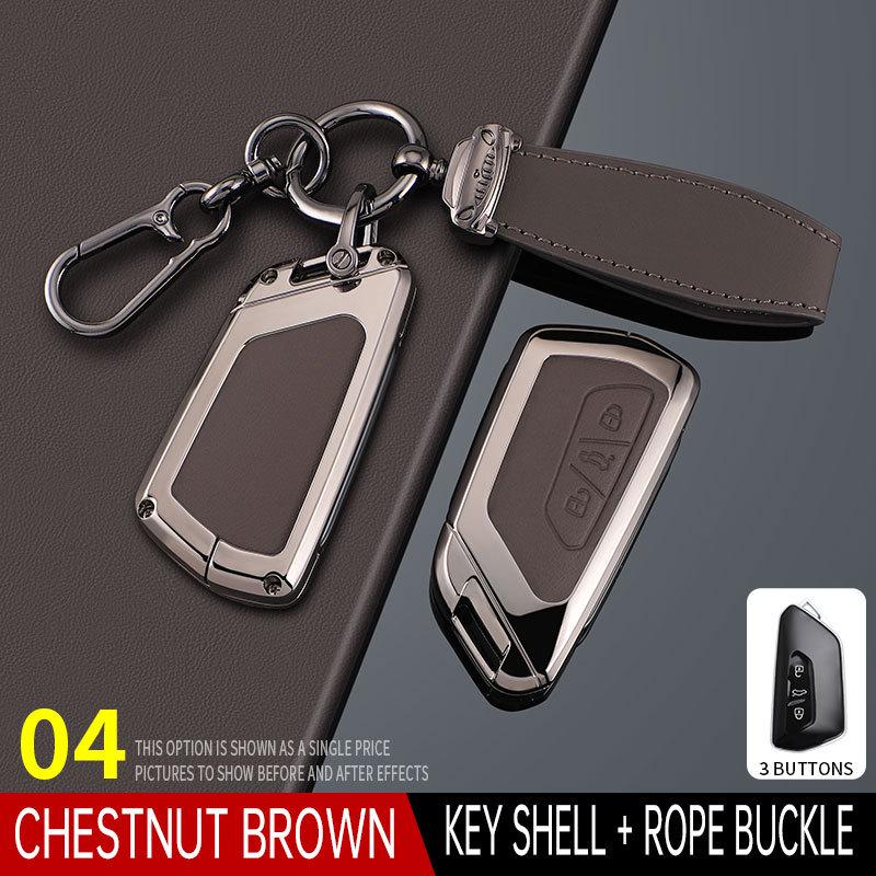 Compatible Key Case for Volkswagen Golf 8, ID.4, ID.3, Tiguan, Passat, Lingdu, Lanxun, and Touareg.